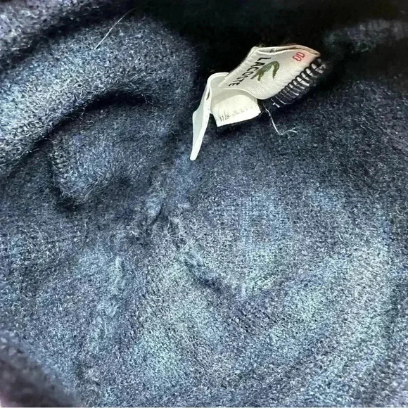 Lacoste Winter Hat Blue  Size 1-2 Years - Picture 10 of 15